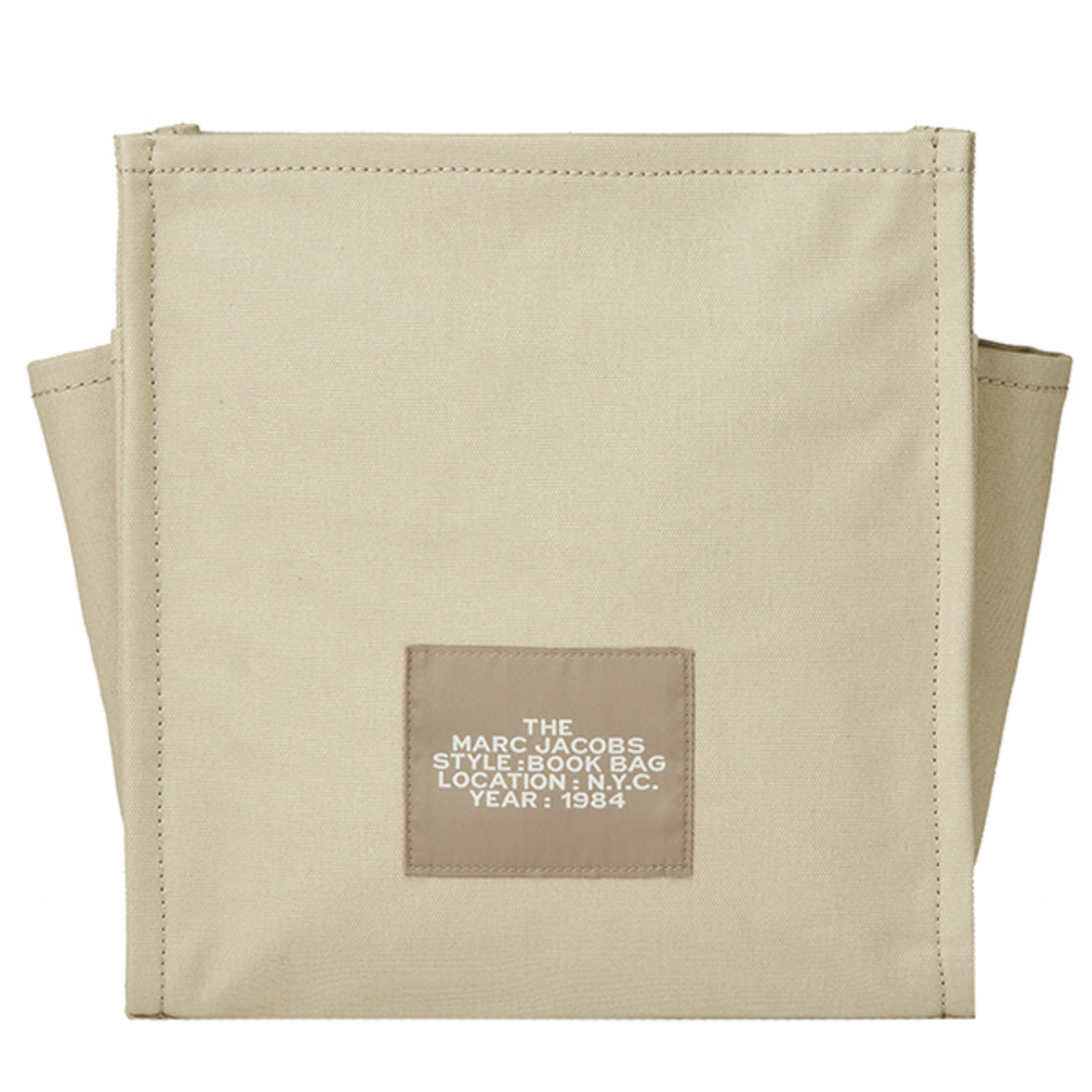 MARC JACOBS The Book Bag Shoulder Bag Leather Tan